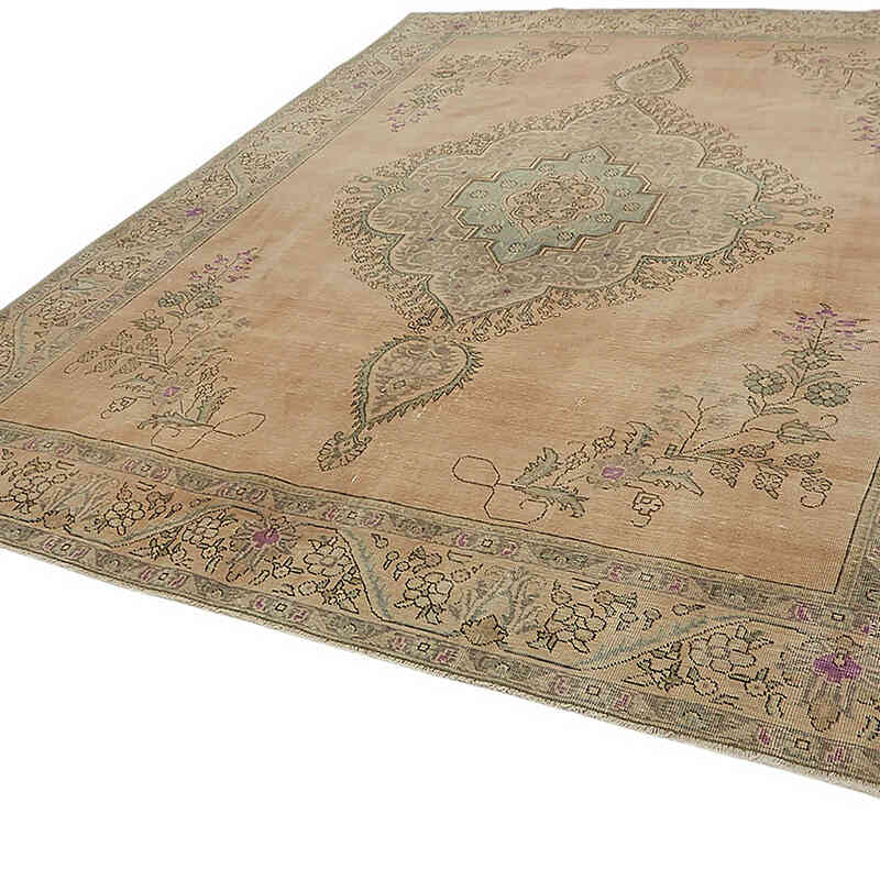 El Dokuma Vintage Halı - 296 cm x 380 cm - K0082316