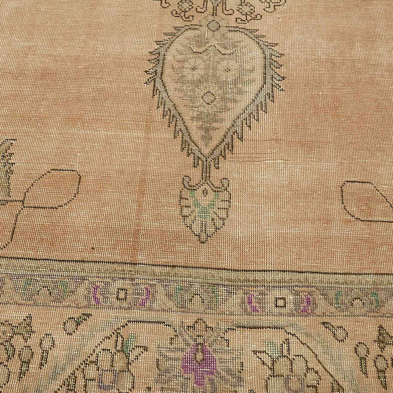 El Dokuma Vintage Halı - 296 cm x 380 cm - K0082316