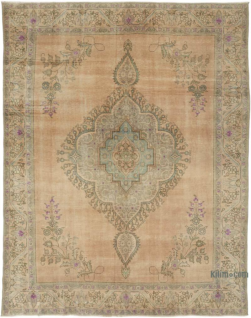 El Dokuma Vintage Halı - 296 cm x 380 cm - K0082316
