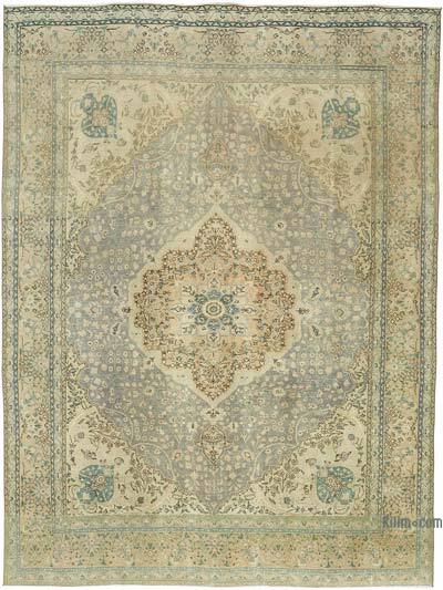 Vintage Hand-Knotted Oriental Rug - 9' 8" x 13' 3" (116" x 159")