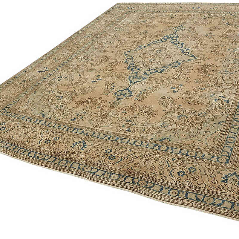 El Dokuma Vintage Halı - 272 cm x 357 cm - K0082319