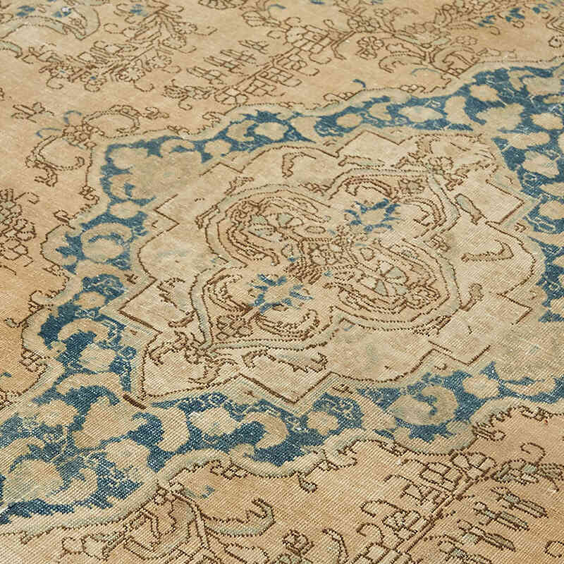 El Dokuma Vintage Halı - 272 cm x 357 cm - K0082319