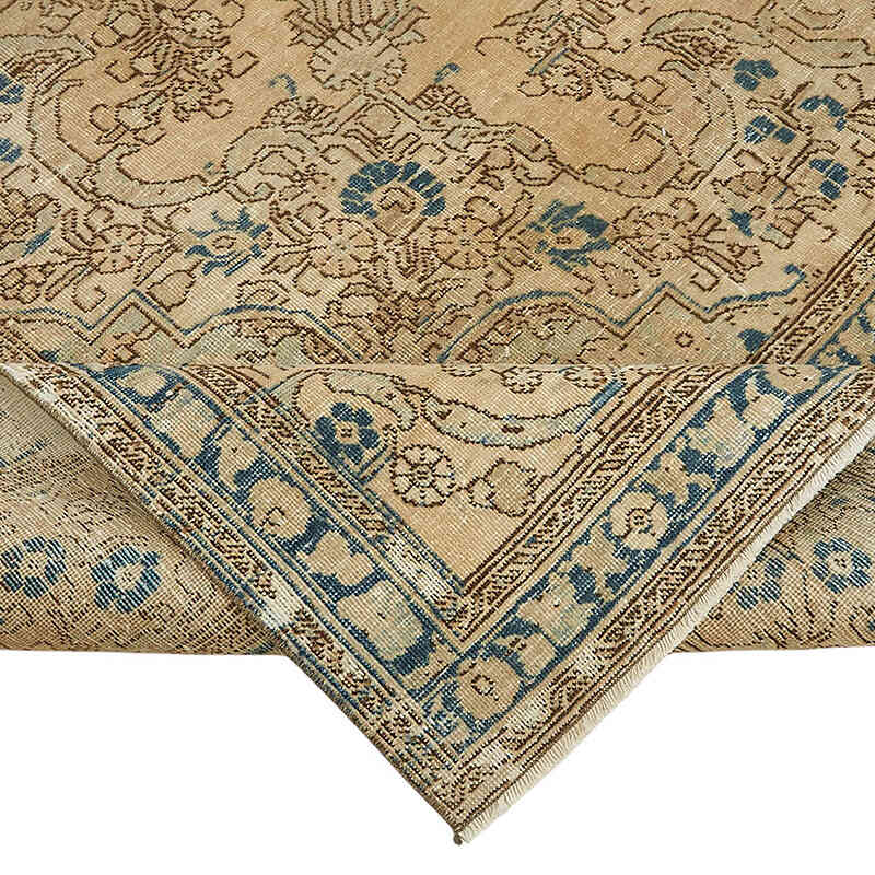 El Dokuma Vintage Halı - 272 cm x 357 cm - K0082319