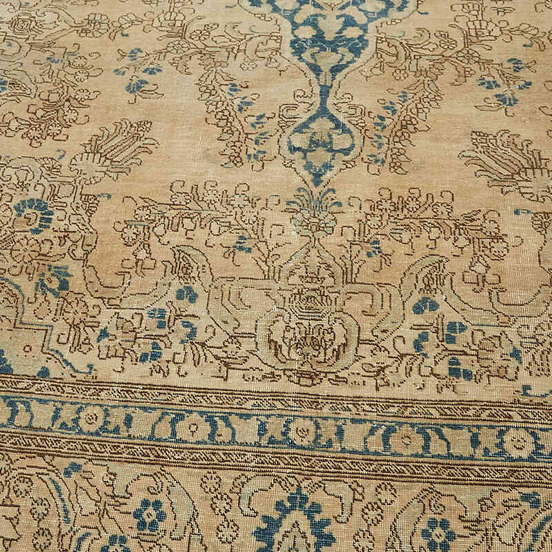 El Dokuma Vintage Halı - 272 cm x 357 cm - K0082319