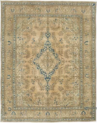 Vintage Hand-Knotted Oriental Rug - 8' 11" x 11' 9" (107" x 141")