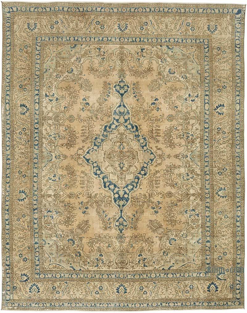 El Dokuma Vintage Halı - 272 cm x 357 cm - K0082319
