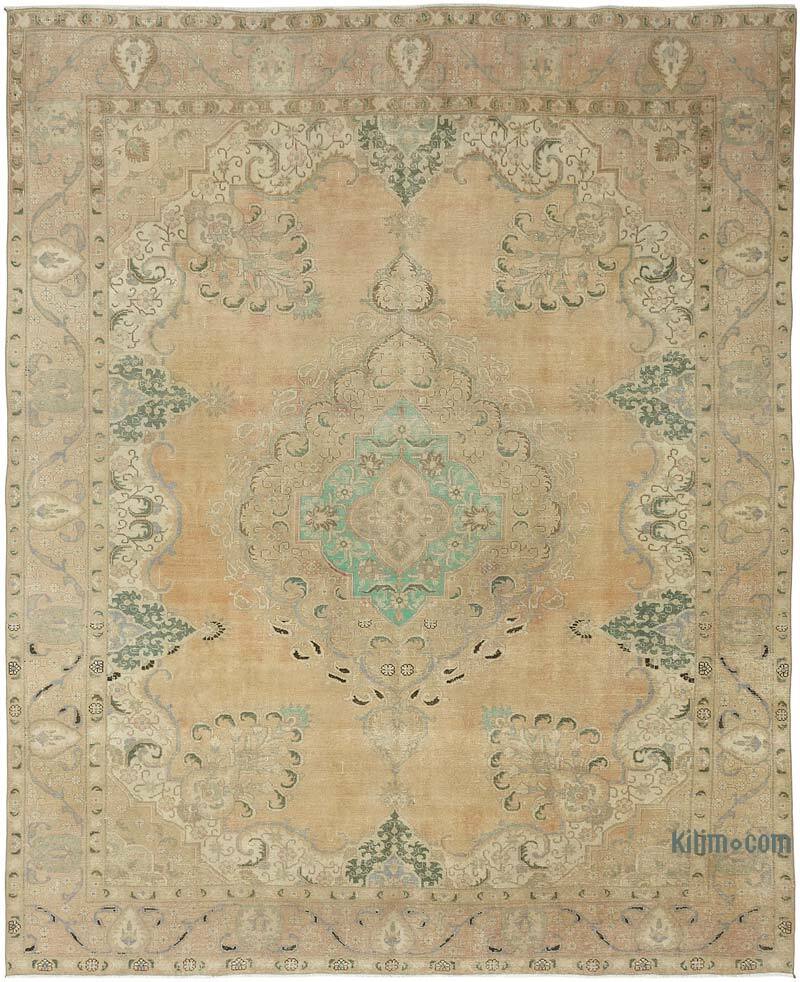 Vintage Hand-Knotted Oriental Rug - 9' 9" x 12' 3" (117" x 147") - K0082320