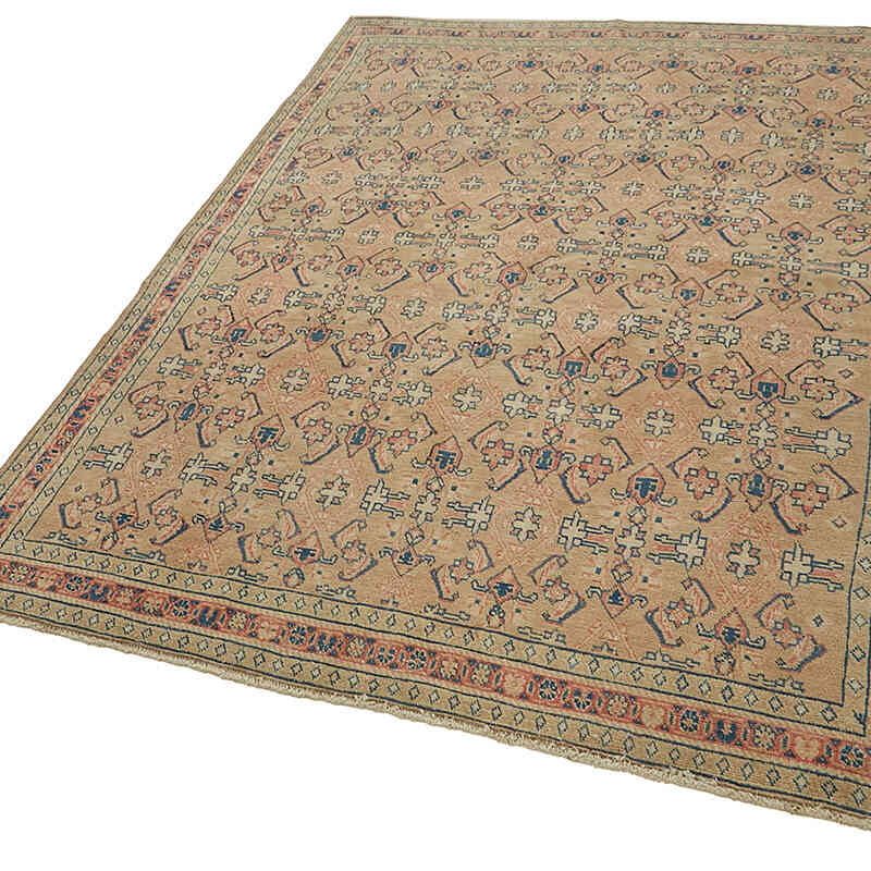 Alfombra Oriental Vintage Anudada a Mano - 153 cm x 203 cm - K0082322