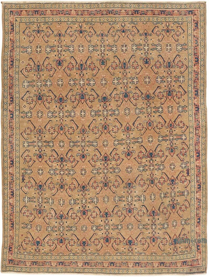 Alfombra Oriental Vintage Anudada a Mano - 153 cm x 203 cm - K0082322