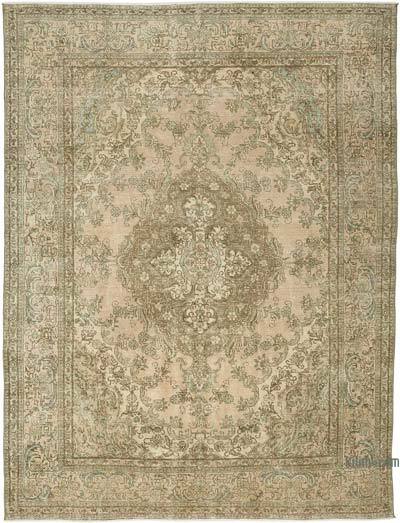 Vintage Hand-Knotted Oriental Rug - 9' 7" x 12' 8" (115" x 152")
