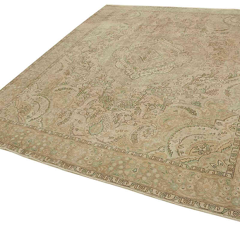 Vintage Hand-Knotted Oriental Rug - 9' 6" x 12' 9" (114" x 153") - K0082327