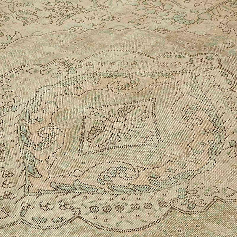 Vintage Hand-Knotted Oriental Rug - 9' 6" x 12' 9" (114" x 153") - K0082327
