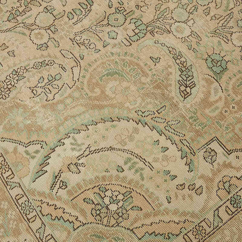 Vintage Hand-Knotted Oriental Rug - 9' 6" x 12' 9" (114" x 153") - K0082327
