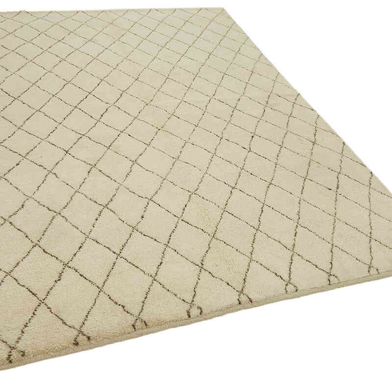 Fas Stili Yeni El Dokuma Tülü - 188 cm x 270 cm - K0082328