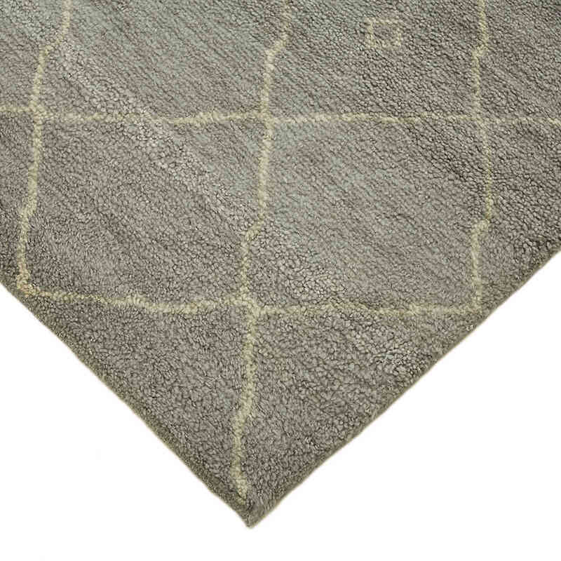 New Contemporary Hand-Knotted Rug - K0082329