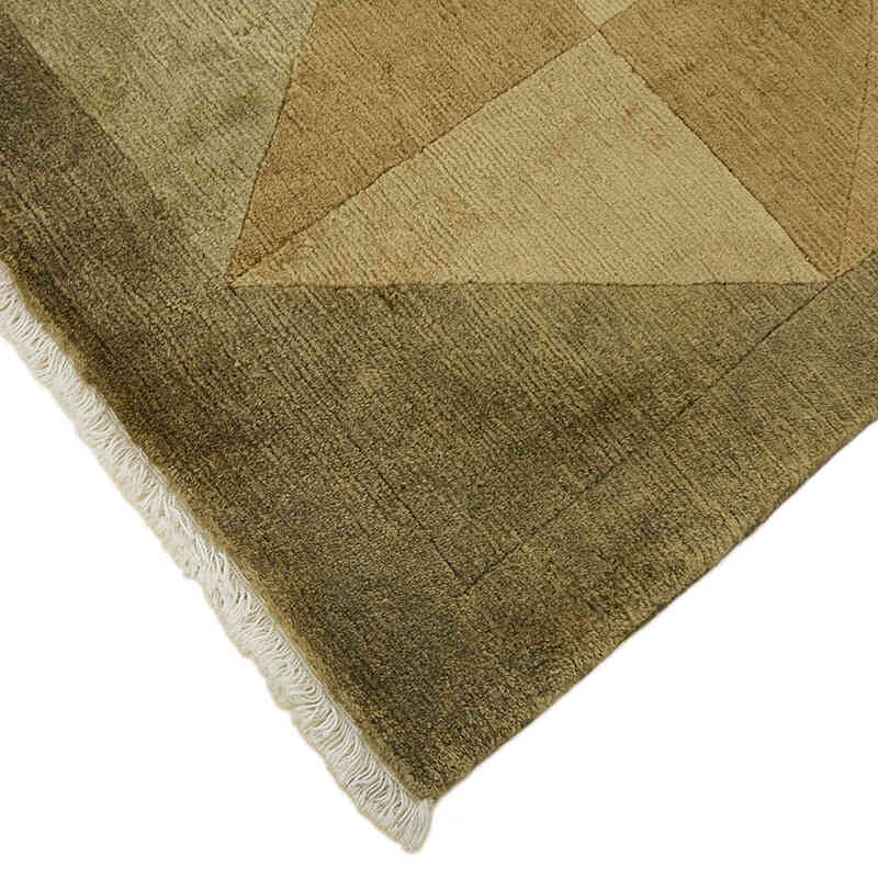 New Contemporary Hand-Knotted Rug - K0082333