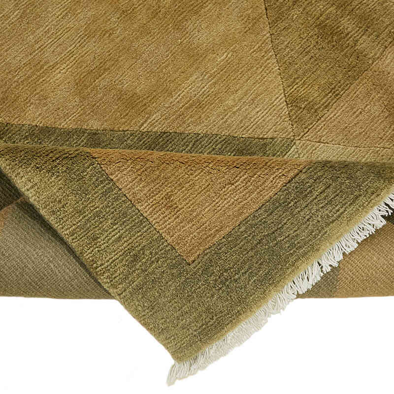 New Contemporary Hand-Knotted Rug - K0082333