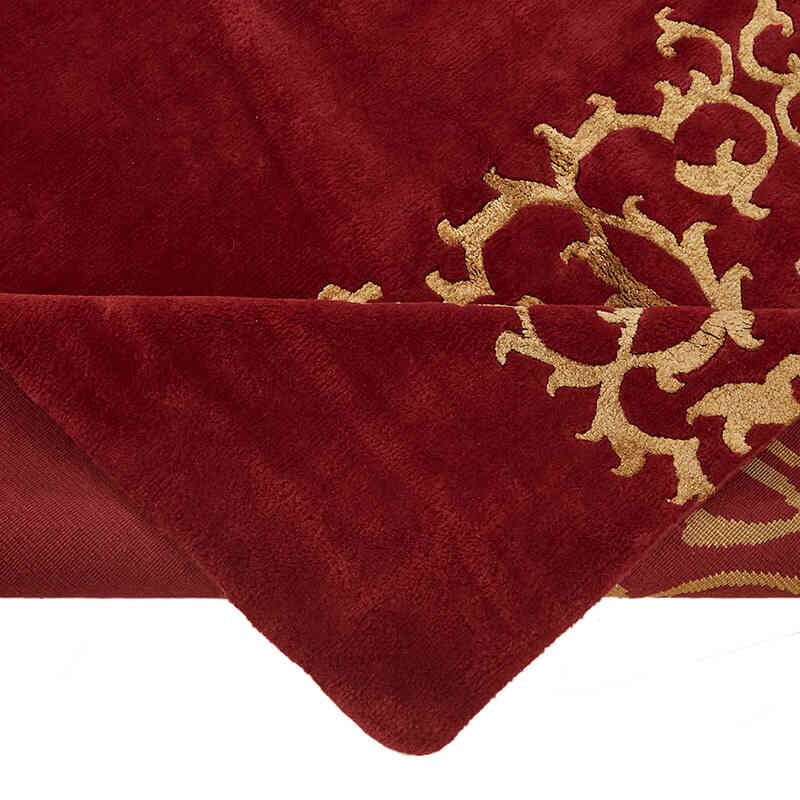 New Hand-Knotted Wool Oushak Rug - K0082335