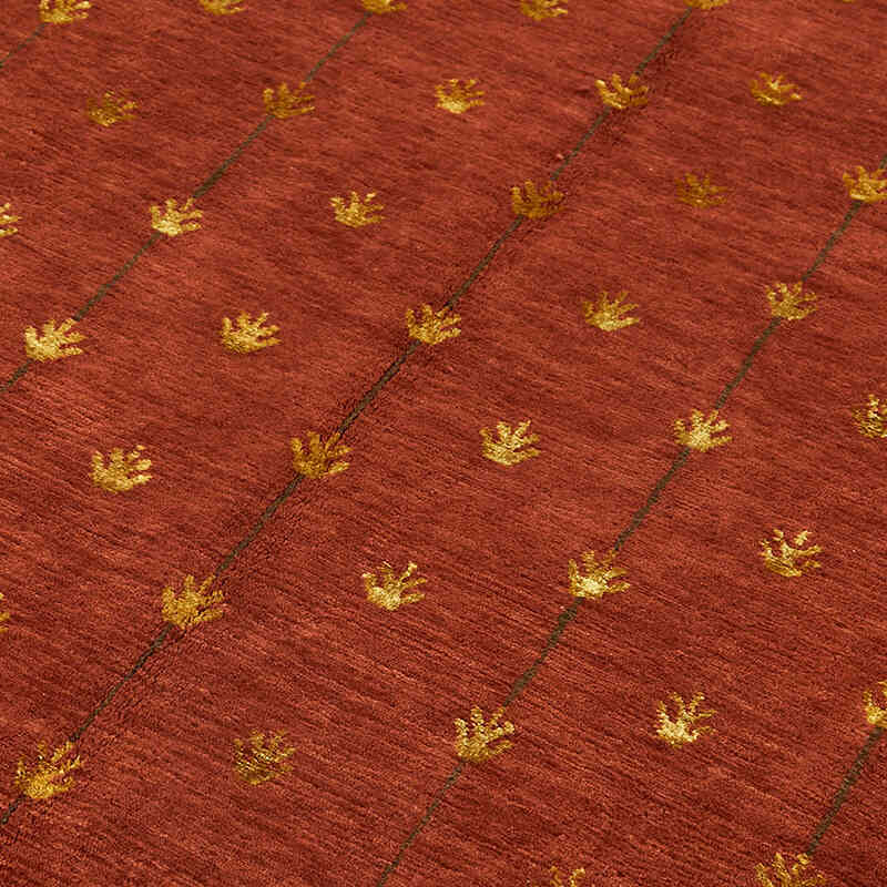 Nueva Alfombra Anudada a Mano - K0082336