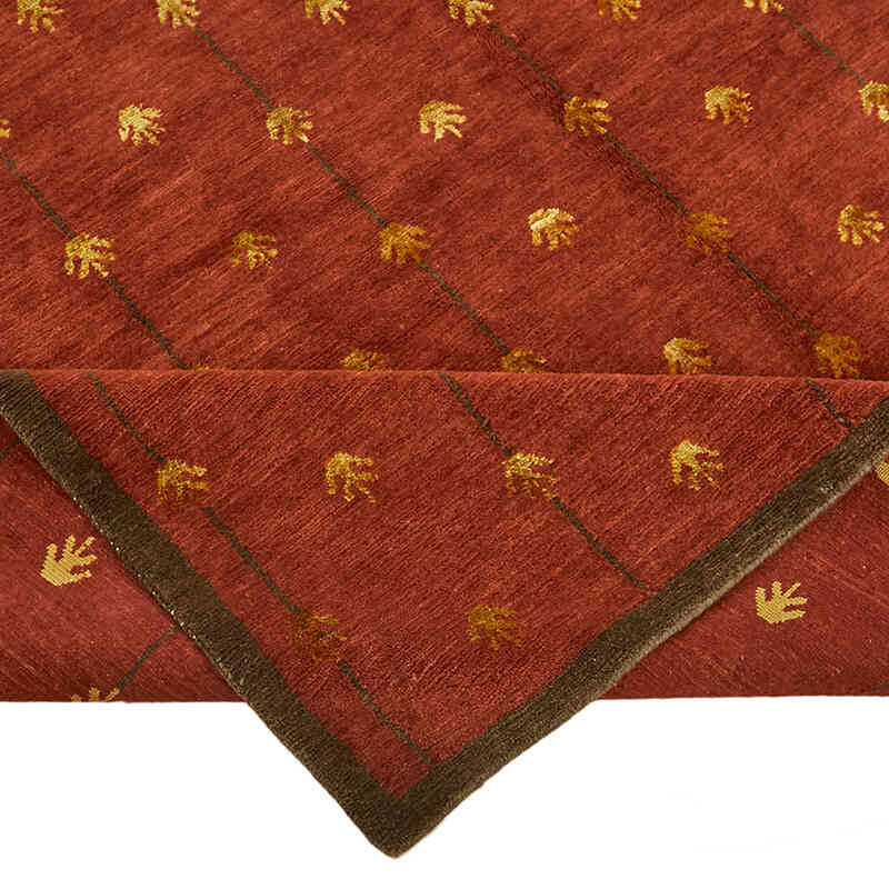 Nueva Alfombra Anudada a Mano - K0082336