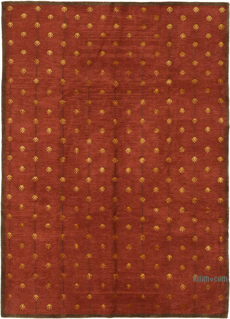 Nueva Alfombra Anudada a Mano - K0082336