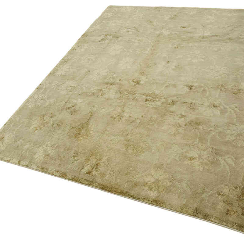 New Contemporary Hand-Knotted Rug - K0082337