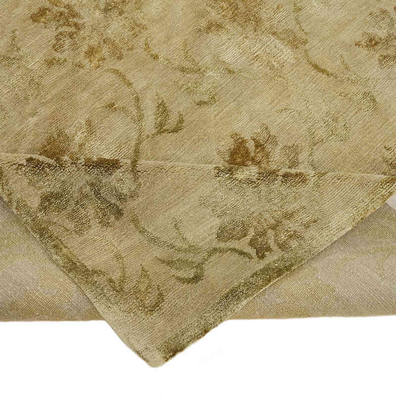 New Contemporary Hand-Knotted Rug - K0082337