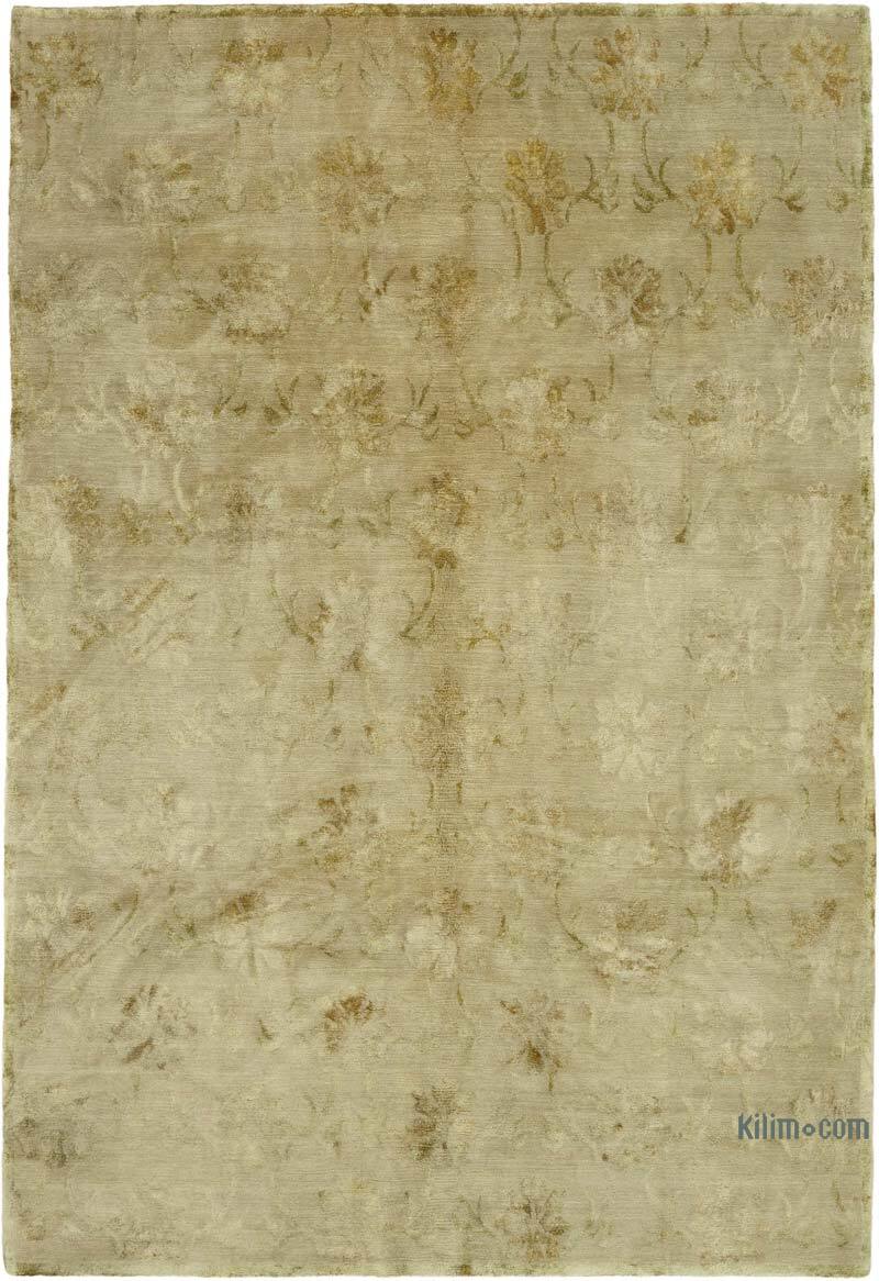 New Contemporary Hand-Knotted Rug - K0082337