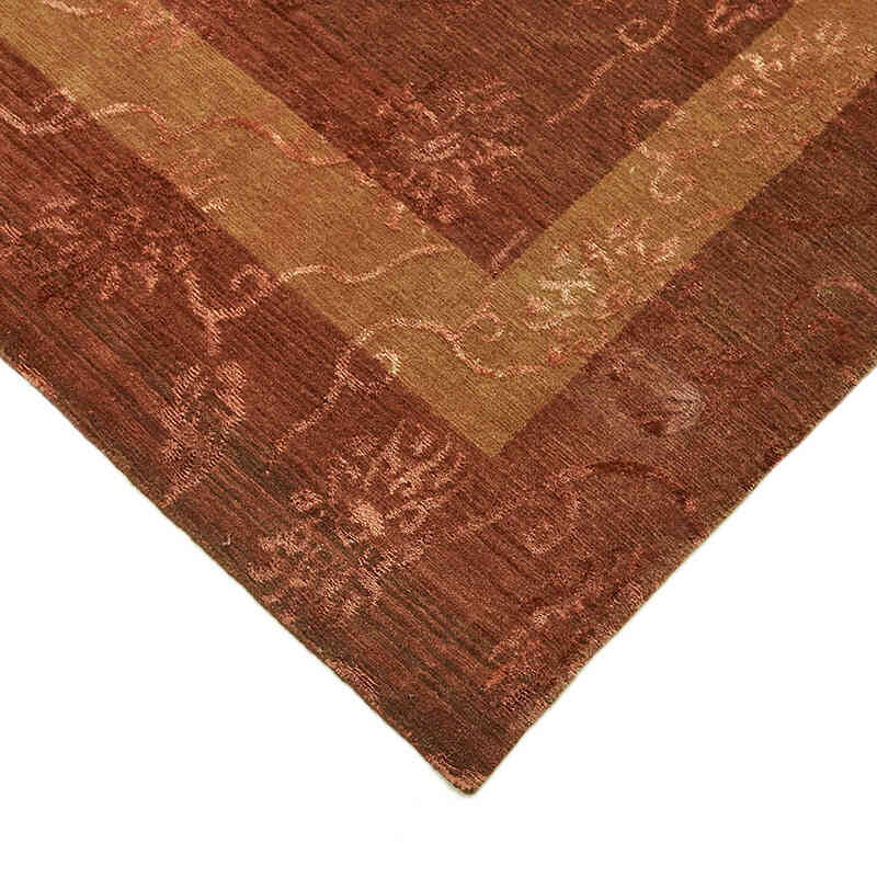 New Hand-Knotted Wool Oushak Rug - K0082338