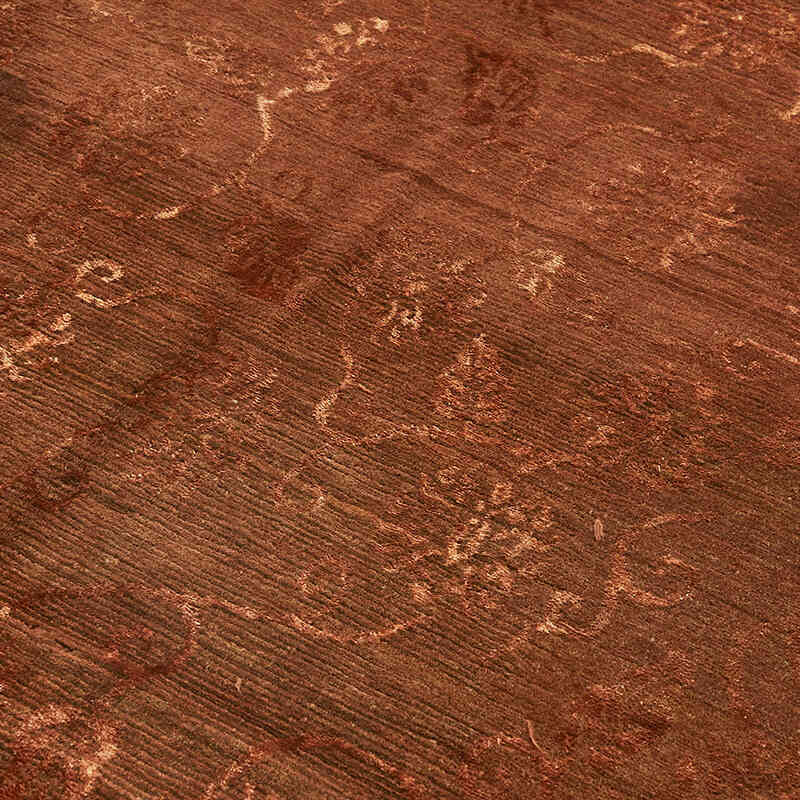 New Hand-Knotted Wool Oushak Rug - K0082338