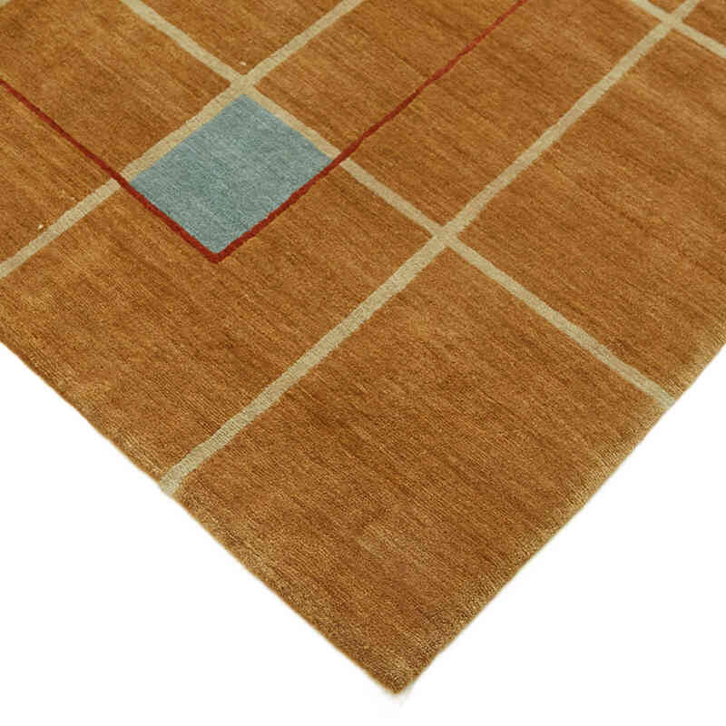 New Contemporary Hand-Knotted Rug - K0082339