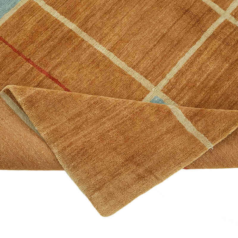 New Contemporary Hand-Knotted Rug - K0082339