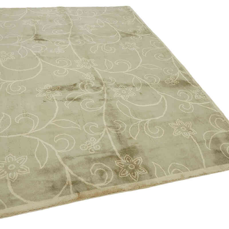 New Contemporary Hand-Knotted Rug - K0082341