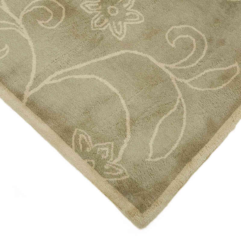 New Contemporary Hand-Knotted Rug - K0082341