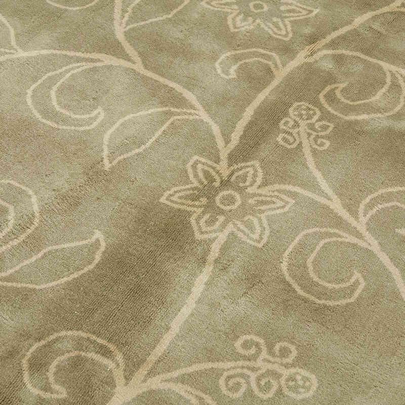 New Contemporary Hand-Knotted Rug - K0082341