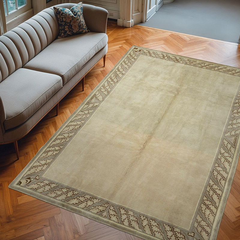 Nueva Alfombra Oushak Tejida a Mano - K0082342
