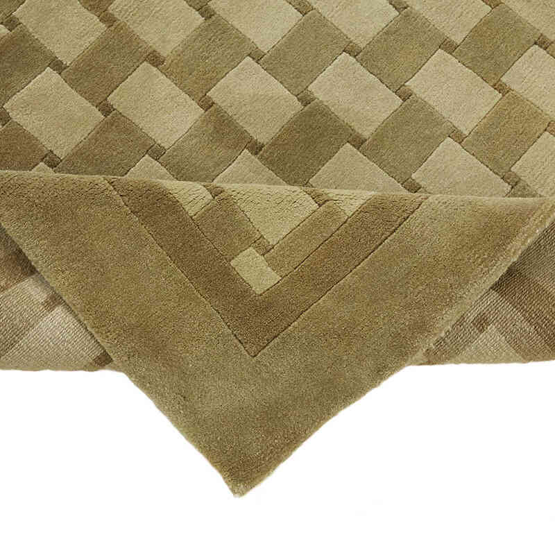 Nueva Alfombra Anudada a Mano - K0082344