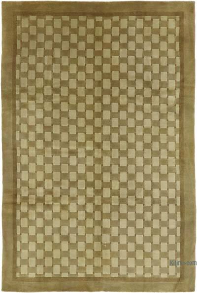 New Contemporary Hand-Knotted Rug