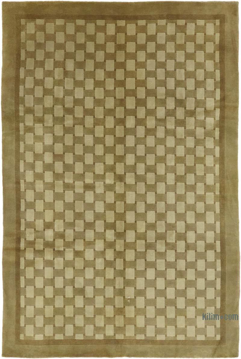 Nueva Alfombra Anudada a Mano - K0082344