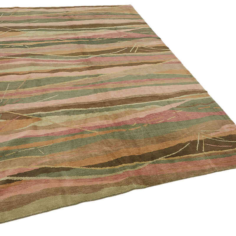 Nueva Alfombra Anudada a Mano - K0082345