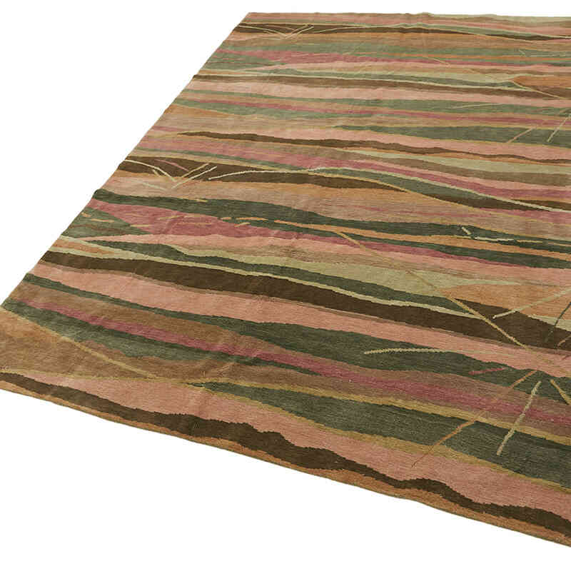 Nueva Alfombra Anudada a Mano - K0082345