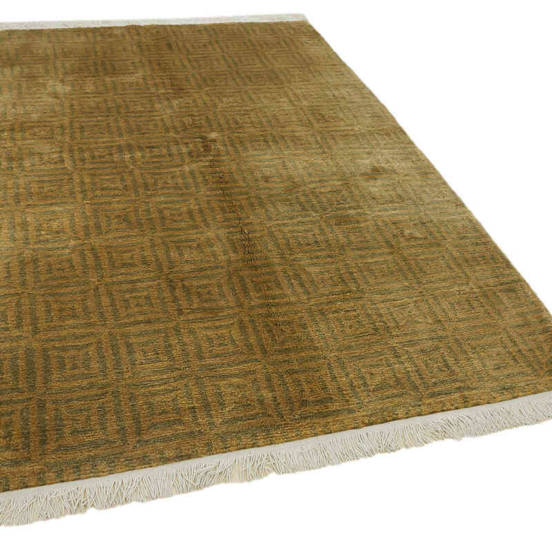 Nueva Alfombra Anudada a Mano - K0082346