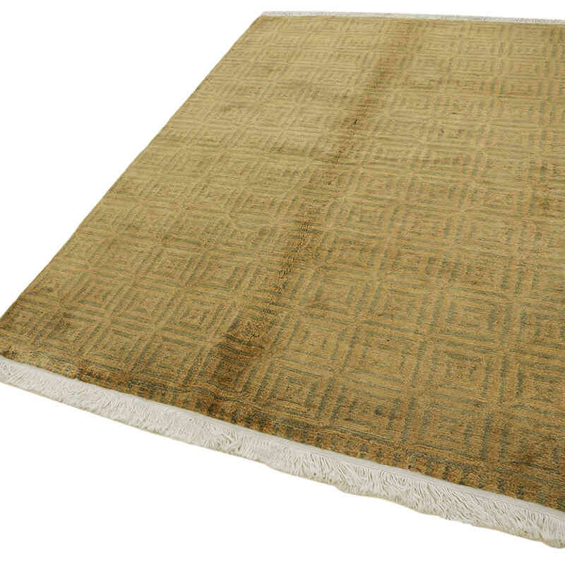 Nueva Alfombra Anudada a Mano - K0082346