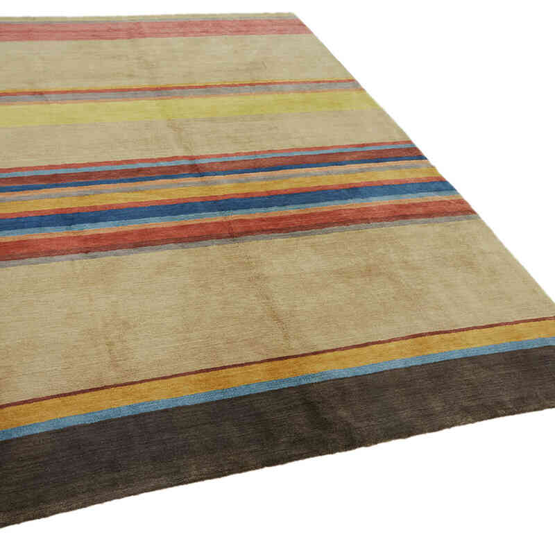 Nueva Alfombra Anudada a Mano - K0082347