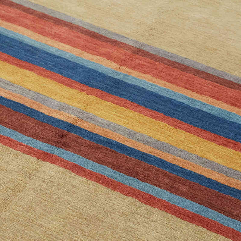 Nueva Alfombra Anudada a Mano - K0082347