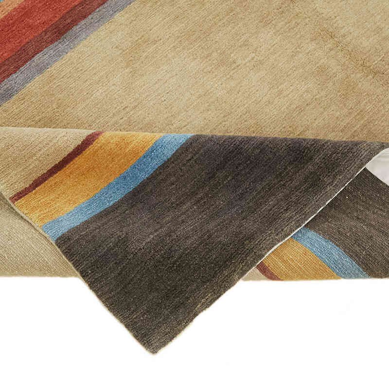 Nueva Alfombra Anudada a Mano - K0082347