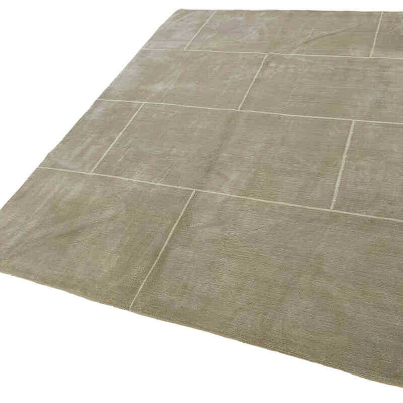 Nueva Alfombra Anudada a Mano - K0082349