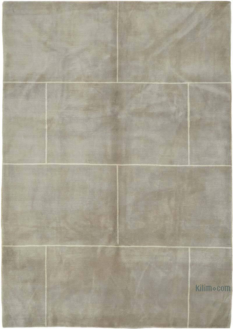 Nueva Alfombra Anudada a Mano - K0082349