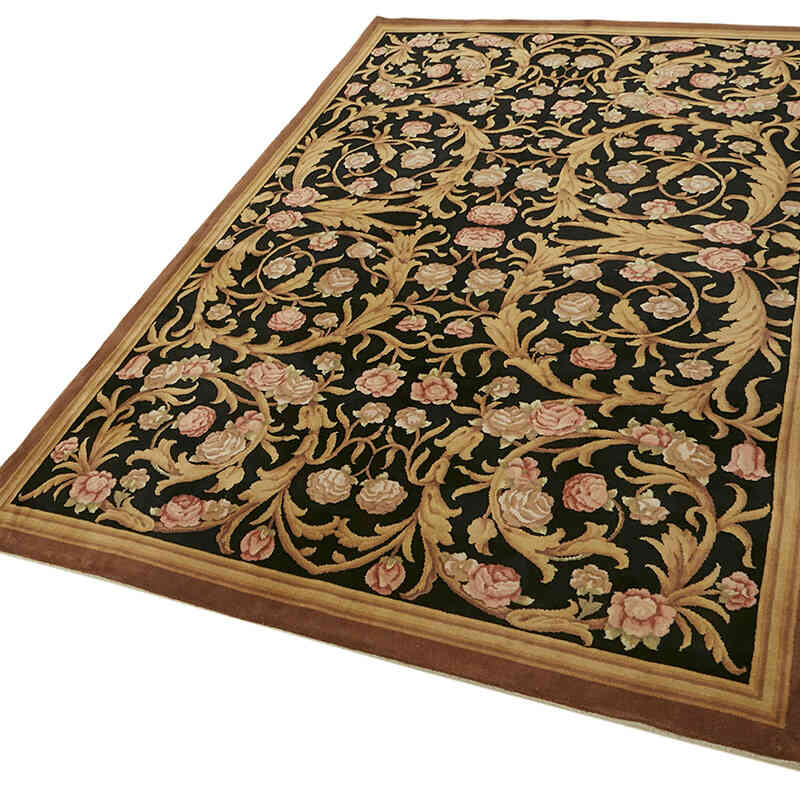 Nueva Alfombra Oushak Tejida a Mano - K0082352