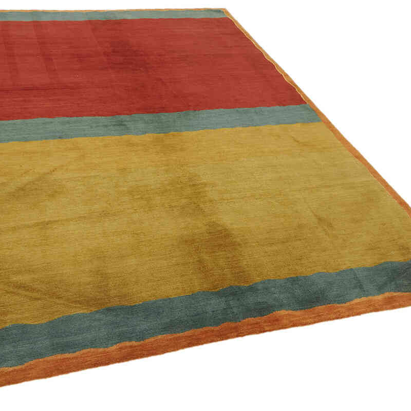 Nueva Alfombra Anudada a Mano - K0082353